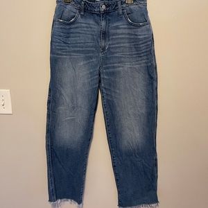 Old Navy High Waisted Straight Leg Jeans